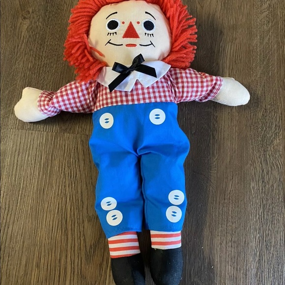 Vintage Raggedy Andy Rag Doll - Picture 1 of 2